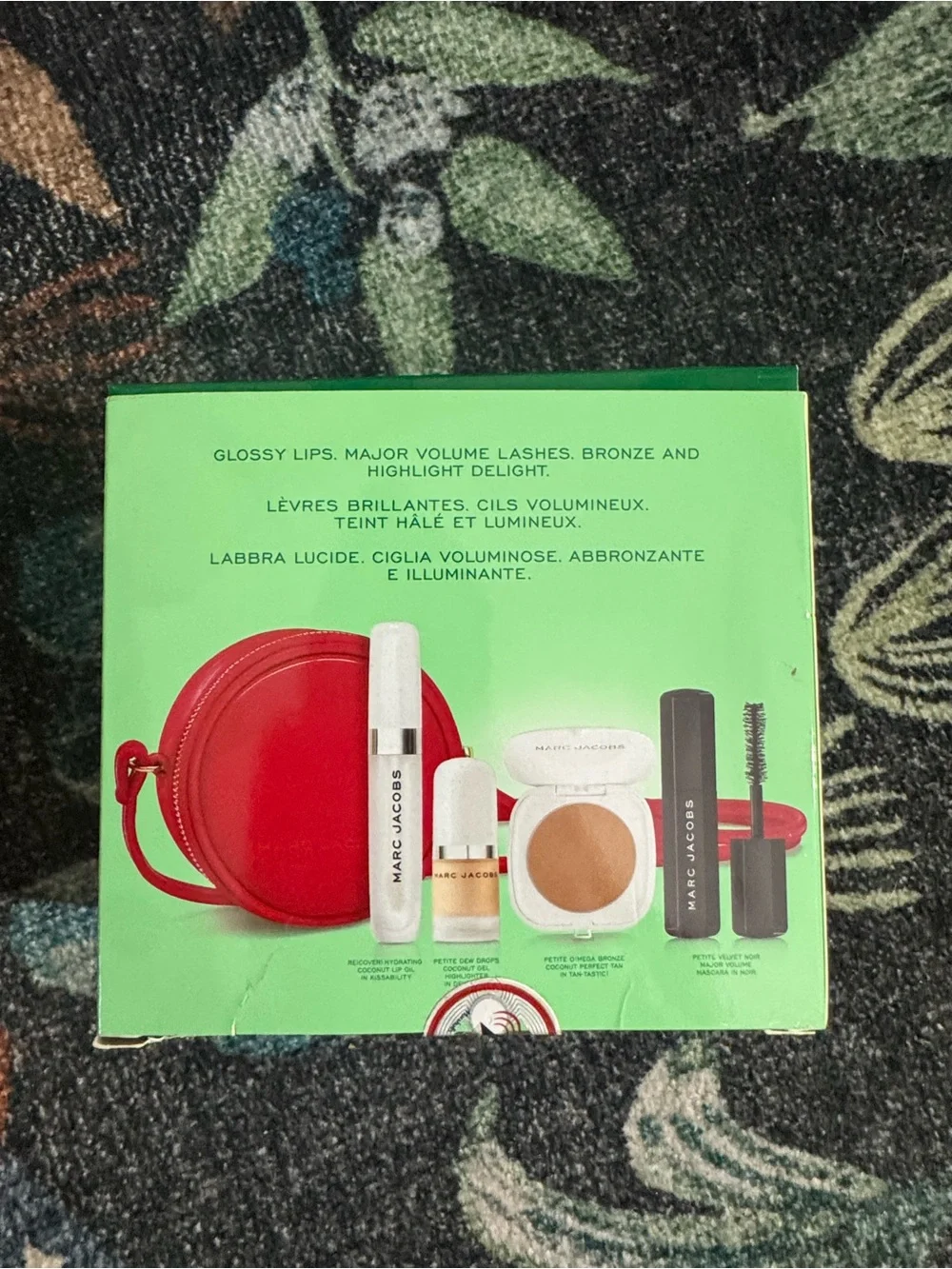 Marc Jacob’s Makeup set with small pocketbook purse